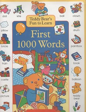 Image du vendeur pour Teddy Bear's Fun to Learn: First 1000 Words mis en vente par Nanny's Web