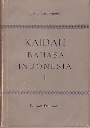 Bild des Verkufers fr Kaidah Bahasa Indonesia. I. zum Verkauf von Asia Bookroom ANZAAB/ILAB