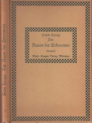 Image du vendeur pour Der Baum der Erkenntnis. Novelle. Einzige berechtigte bersetzung aus dem Dnischen von Pauline Klaiber. mis en vente par Antiquariat Carl Wegner