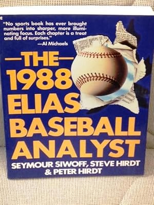 Seller image for The 1988 Elias Baseball Analyst for sale by My Book Heaven