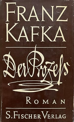 Kafka, Franz. Der Prozess.