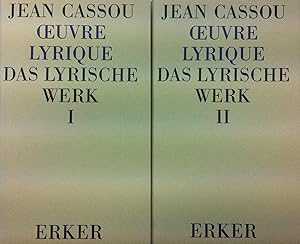 Cassou, Jean. uvre Lyrique Das lyrische Werk. Band I und II.
