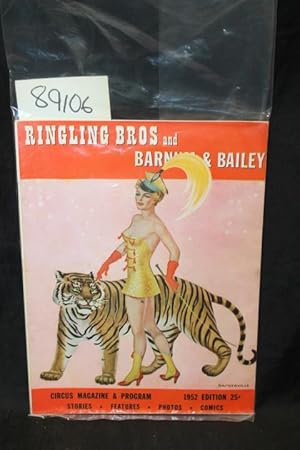 Image du vendeur pour 1952 Ringling Bros. and Barnum & Bailey Circus Magazine & Program mis en vente par Princeton Antiques Bookshop