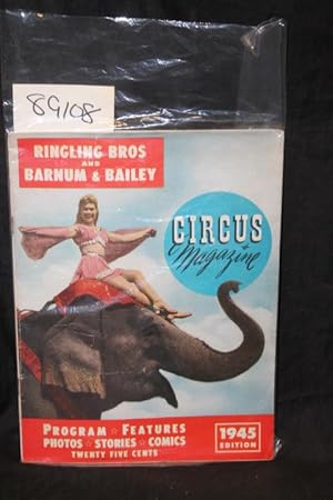 Image du vendeur pour 1945 Ringling Bros. and Barnum & Bailey Circus Magazine & Program mis en vente par Princeton Antiques Bookshop