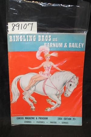 Image du vendeur pour 1954 Ringling Bros. and Barnum & Bailey Circus Magazine & Program mis en vente par Princeton Antiques Bookshop