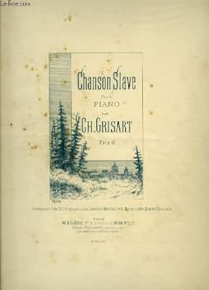 Seller image for CHANSON SLAVE POUR PIANO. for sale by Le-Livre