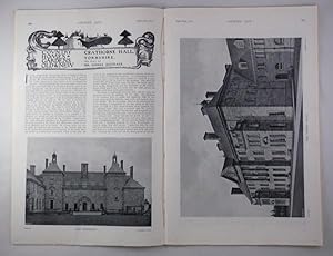 Original Issue of Country Life Magazine Dated April 29th 1911, with a Main Feature on Crathorne H...