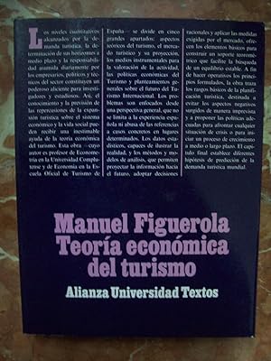 TEORÍA ECONÓMICA DEL TURISMO