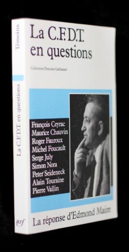 Seller image for La C.F.D.T. en questions for sale by Abraxas-libris