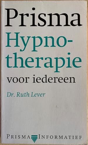 Imagen del vendedor de HYPNOTHERAPIE VOOR IEDEREEN. a la venta por Antiquariaat Van Veen