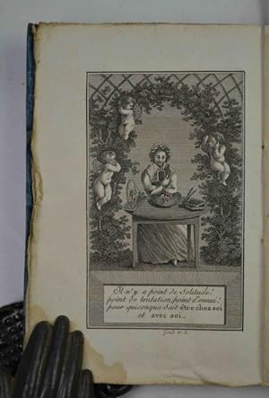 The hundred thoughts of a young lady& Cent pensées d'une jeune anglaise&
