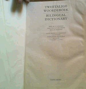 Immagine del venditore per Bilingual Dictionary: Afrikaans-English and English-Afrikaans venduto da Chapter 1