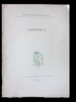 LAPPONICA.; Studia Ethnographica Upsaliensia XXI