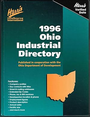 Immagine del venditore per 1996 Harris Ohio Industrial Directory venduto da SUNSET BOOKS