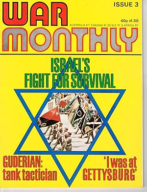 Immagine del venditore per WAR MONTHLY - ISSUE 3 - JUNE 1974: ISRAEL'S FIGHT FOR SURVIVAL venduto da SUNSET BOOKS