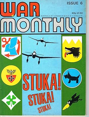 Bild des Verkufers fr WAR MONTHLY - ISSUE 6 - SEPTEMBER 1974: STUKA! STUKA! STUKA! zum Verkauf von SUNSET BOOKS