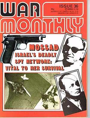 Seller image for WAR MONTHLY - ISSUE 36 - March 1977: MOSSAD: ISRAEL'S DEADLY SPY NETWORK: VITAL TO HER SURVIVAL for sale by SUNSET BOOKS