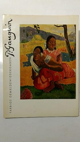 Seller image for P. Gauguin - 8 farbige Gemldewiedergabe. for sale by KULTur-Antiquariat