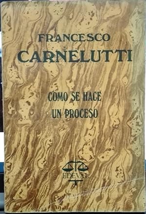 Imagen del vendedor de Como se hace un proceso. Traduccin : Francisco Sentis y Marino Ayerra a la venta por Librera Monte Sarmiento