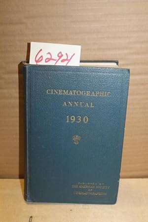 Immagine del venditore per Cinematographic Annual 1930 Vol 1only venduto da Princeton Antiques Bookshop