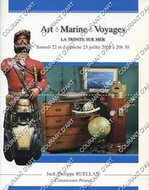 ART. MARINE. VOYAGE. INSTRUMENTS SCIENTIFIQUES ET DE NAVIGATION. OBJETS DE CURIOSITE. TRAVAUX DE ...