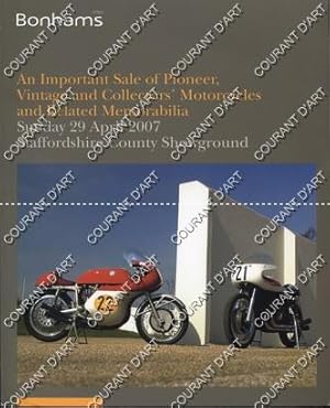 AN IMPORTANT SALE OF PIONEER, VINTAGE AND COLLECTORS' MOTORCYCLES AND RELATED MEMORABILIA. [MATCH...