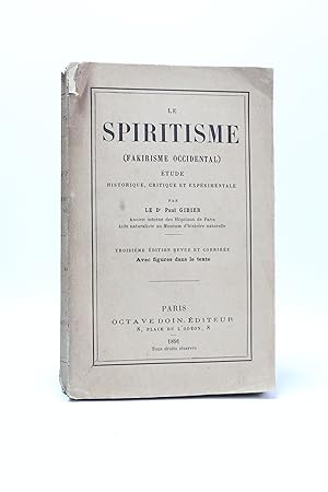 Le spiritisme (fakirisme occidental)