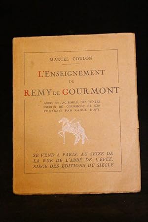 L'enseignement de Rémy de Gourmont