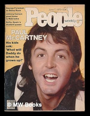 Immagine del venditore per People Weekly : June 7, 1976. Vol. 5 No. 22 [Paul McCartney cover] venduto da MW Books