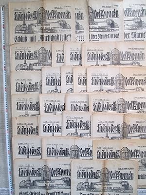 Seller image for Ludendorff's Volkswarte : Sieg der Wahrheit : der Lge Vernichtung : 5. Jahrgang: Folge 1. - 29. [08 January - 23 July 1933] for sale by Expatriate Bookshop of Denmark