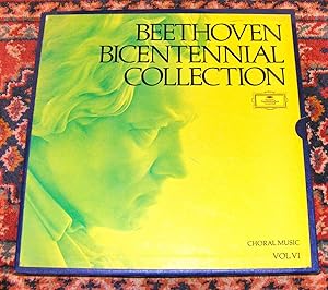 BEETHOVEN: BICENTENNIAL COLLECTION - CHORAL MUSIC - VOL. VI - 5 RECORD SET - vinyl lps. MASS IN C...