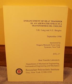 Seller image for Enhancement of Heat Transfer by an Air Water Spray in a Transformer Oil Cooler for sale by M and N Books and Treasures