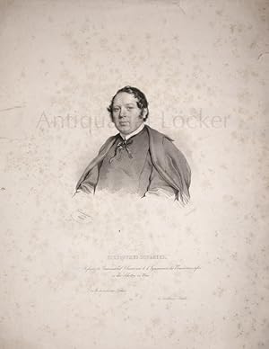 Seller image for Hieronymus Hofbauer, Professor der Grammatical-Classen am k.k. Gymnasium des Bededictinerstiftes zu den Schotten in Wien [1809-1895]. Orig. Lithographie. for sale by Antiquariat Lcker