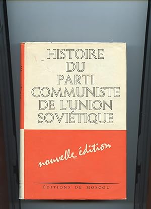 Imagen del vendedor de HISTOIRE DU PARTI COMMUNISTE DE L'UNION SOVITIQUE. a la venta por Librairie CLERC