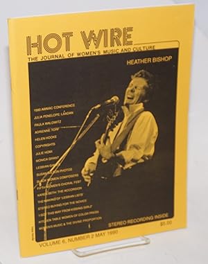 Bild des Verkufers fr Hot Wire: the journal of women's music and culture; vol. 6, #2, May 1990 zum Verkauf von Bolerium Books Inc.