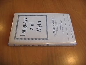 Seller image for Language And Myth for sale by Arroyo Seco Books, Pasadena, Member IOBA