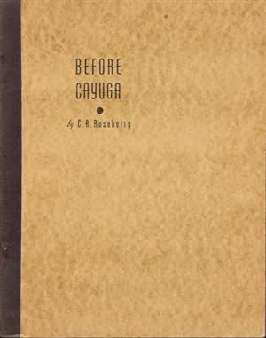 Seller image for Before Cayuga for sale by Bookmarc's