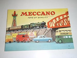 Image du vendeur pour Meccano: Toys of Quality (Catalogue) mis en vente par Westgate Bookshop