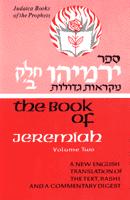 Bild des Verkufers fr Judaica Books of the Prophets (10) Jeremiah vol 2 - Hebrew/English zum Verkauf von Sifrey Sajet