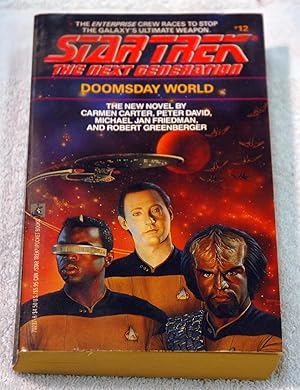 Bild des Verkufers fr DOOMSDAY WORLD (STAR TREK NEXT GENERATION #12) (Star Trek Next Generation zum Verkauf von Preferred Books