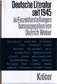 Bild des Verkufers fr Deutsche Literatur seit 1945 : In Einzeldarstellungen. zum Verkauf von Auf Buchfhlung