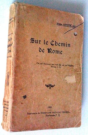 Seller image for Sur le chemin de Rome for sale by Claudine Bouvier