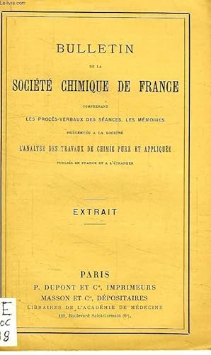 Seller image for RECHERCHES SUR LA CATALYSE DES ACIDES FORMENIQUES for sale by Le-Livre