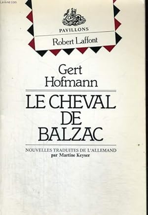 Imagen del vendedor de LE CHEVAL DE BALZAC. a la venta por Le-Livre