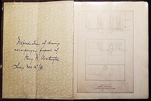 Reproduction of Drawings Accompanying Proposal of Henry R. Worthington [drawings of his vertical ...