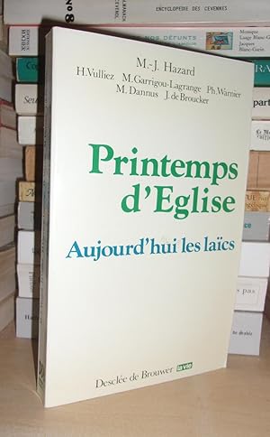 Imagen del vendedor de PRINTEMPS D'EGLISE : Aujourd'hui Les Lacs a la venta por Planet's books