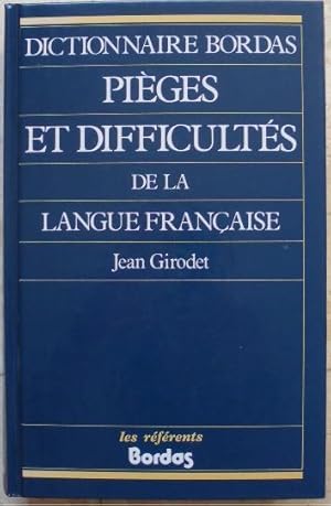 Image du vendeur pour Piges et difficults de la langue franaise. mis en vente par Librairie les mains dans les poches