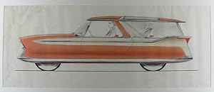 Designs for a Nash Metropolitan Station Wagon