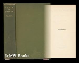 Immagine del venditore per The Book of Psalms. with Introd. and Notes by W. F. Cobb venduto da MW Books Ltd.