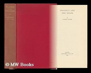 Seller image for Poverty and the State, by Gilbert Slater for sale by MW Books Ltd.